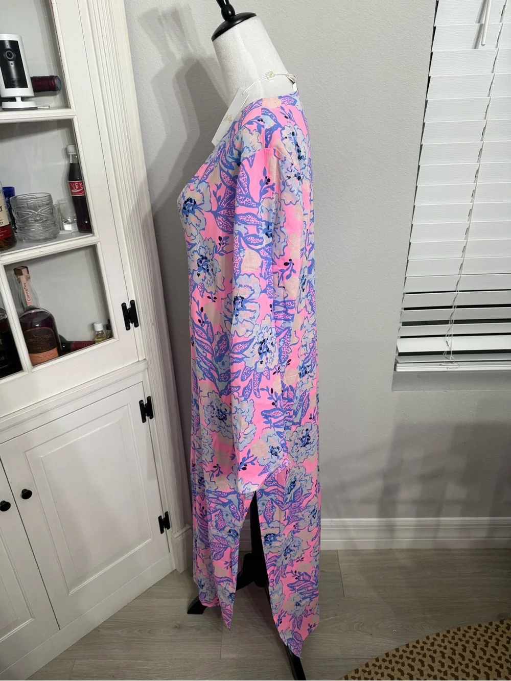 Lilly Pulitzer Perry Long Sleeve Maxi Cover-Up - Picture 6 of 8